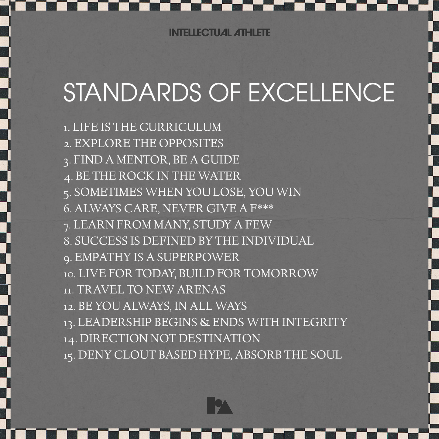 Standards of Excellence (ZINE)