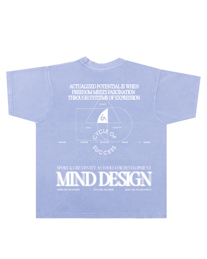Mind Design Tee (Lavender)